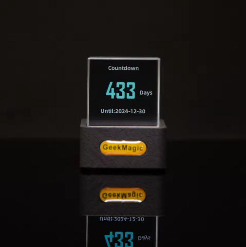 GeekMagic™ – O Cubo Inteligente com Previsão do Tempo em Tempo Real!