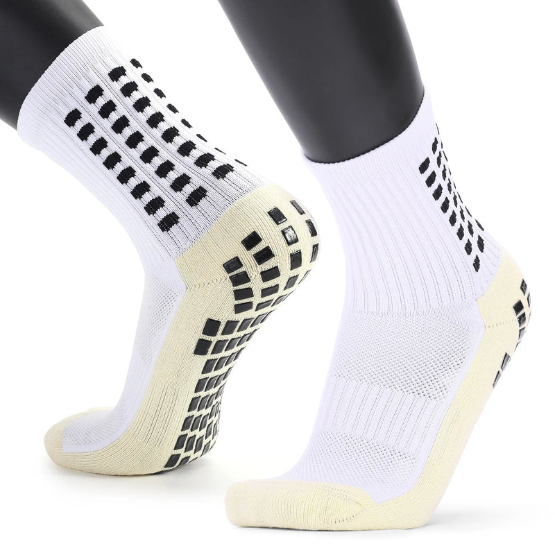 Brazil Anti-slip Football Socks Men's Socks Field Boots Football Anti Slip Cotton Men's Socks