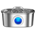 Newpet Stainless Steel Cat Water Fountain Automatic Cat Drinker Drinking Fountain For Cats Dogs Pet Water Dispenser Accessories
