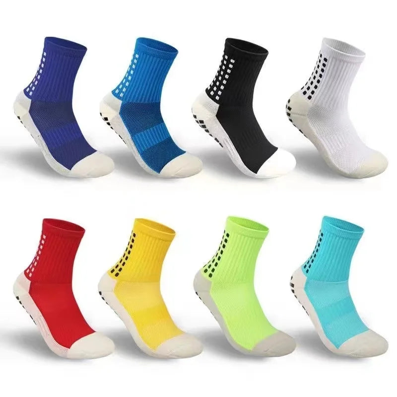 Brazil Anti-slip Football Socks Men's Socks Field Boots Football Anti Slip Cotton Men's Socks