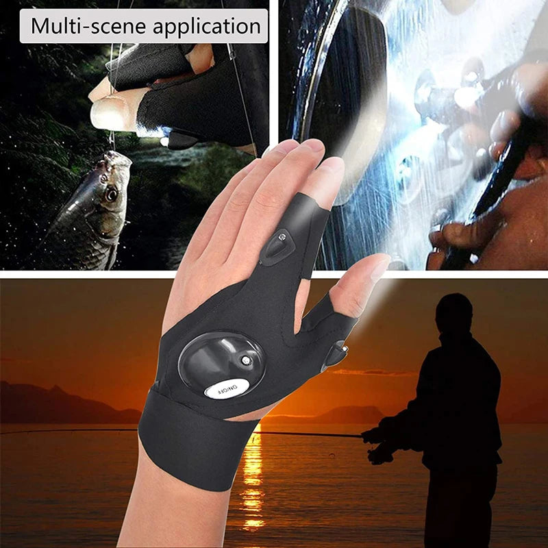 FlashGlove™ – A Luva com Lanterna Integrada para Suas Aventuras ao Ar Livre!
