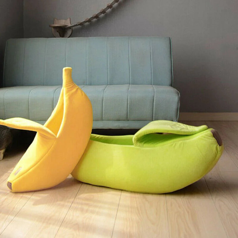 BananaPet™ - A Cama Divertida e Aconchegante para o Seu Pet!