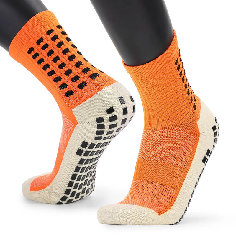 Brazil Anti-slip Football Socks Men's Socks Field Boots Football Anti Slip Cotton Men's Socks
